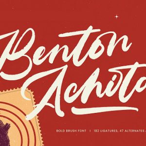 Benton Achita Font