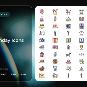 Birthday Icons