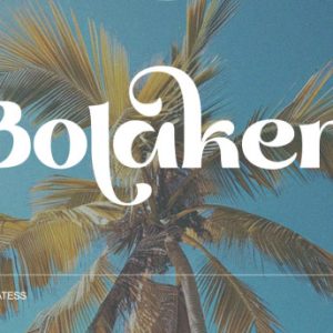 Bolaken Retro Serif Logo Font
