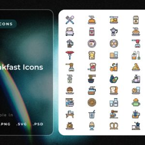 Breakfast Icons