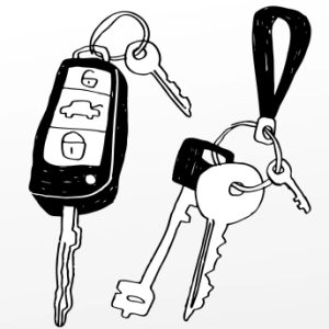Bunch of Keys For a Car and a House