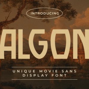 Calgone Movie Sans Font