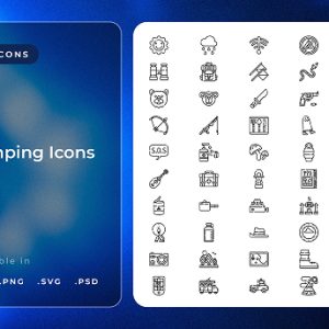 Camping Icons