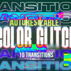 Color Glitch Transitions
