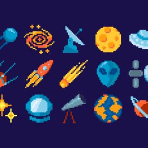 Cosmos Pixel Art