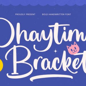 Dhaytime Bracket Font
