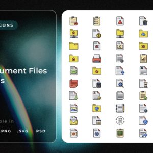 Document Files Icons