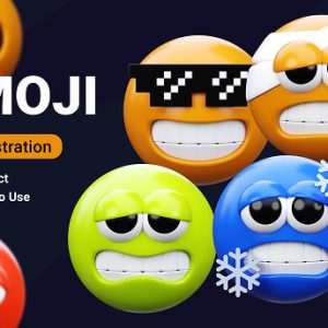 Emoji 3D Icon Illustration