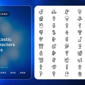 Fantastic Characters Icons
