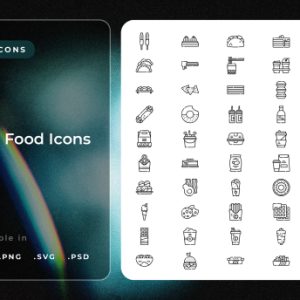 Fast Food Icons
