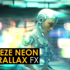 Freeze Neon Parallax Effects