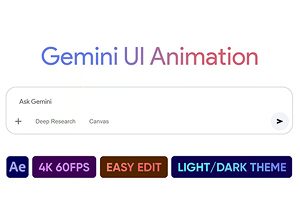 Gemini Searching Animation