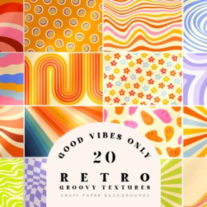 Groovy Boho 70s Textures