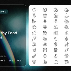 Healthy Food Icons