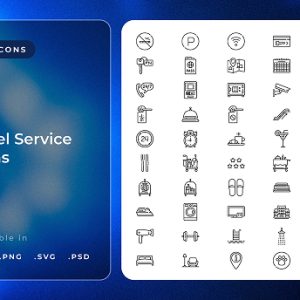 Hotel Service Icons