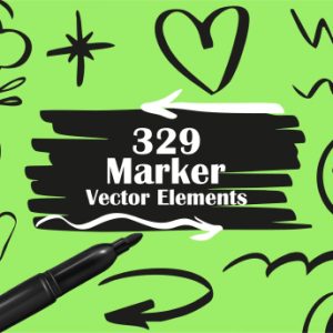Marker Scribbles Pack