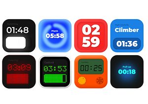 Minimal & Modern Countdown UI Pack