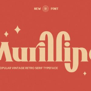 Murillino Retro Serif Font