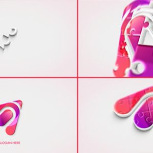 Puzzle Logo Reveal
