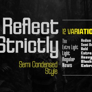 Reflect of Strictly Semi Condensed