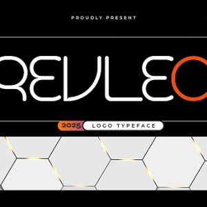 Revleq – A Modern Logo Typeface