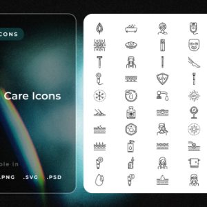 Skin Care Icons