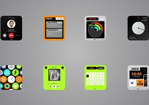 Smart Watch UI Titles