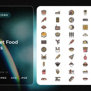 Street Food Icons