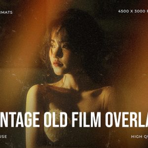 Vintage Old Film Overlay