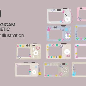 Y2K Digital Camera Aesthetic