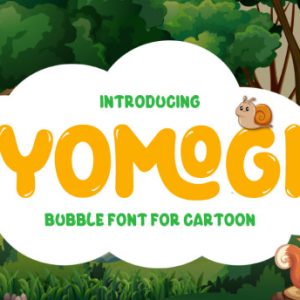 Yomogi - Cartoon Display Font