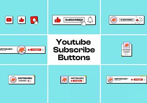 Youtube Subscribe Buttons