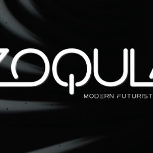 Zoqula Futuristic Font