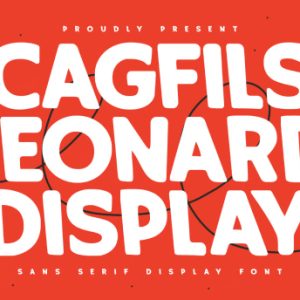 Cagfils Leonard Sans Serif Display Font